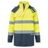 Bizflame Rain+ Hi-Vis Multi-Norm Kontrast FR Winterjacke - Gelb/Marine (YNR)