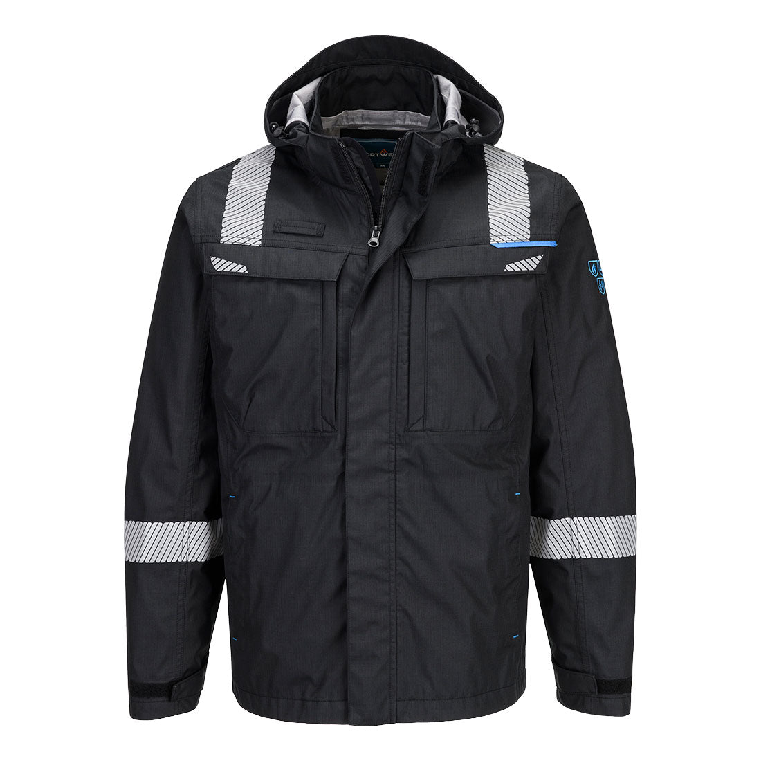 WX3 Modaflame FR Rain Jacket - Schwarz (BKR)