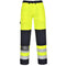 Bizflame Work Hi-Vis Multinorm Kontrast FR Bundhose - Gelb/Marine (YNR)