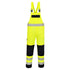 Bizflame Work Hi-Vis Multinorm Kontrast FR Latzhose - Gelb/Marine (YNR)