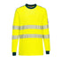 PW3 Modaflame Knit Warnschutz FR T-Shirt Langarm - Gelb/Marine (YNR)