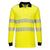 PW3 Modaflame Knit Hi-Vis FR Poloshirt Langarm - Gelb/Schwarz (YBR)