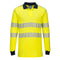 PW3 Modaflame Knit Hi-Vis FR Poloshirt Langarm - Gelb/Marine (YNR)
