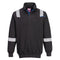 WX3 Modaflame Knit FR Sweatshirt mit 1/4 Reißverschluss - Schwarz (BKR)