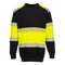 PW3 Modaflame Knit Hi-Vis FR Sweatshirt Klasse 1 - Gelb/Schwarz (YBR)