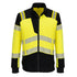 PW3 Modaflame Knit Hi-Vis FR Sweatshirtjacke - Gelb/Schwarz (YBR)