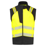PW3 Modaflame Hi-Vis Multi-Norm FR Softshellweste - Gelb/Schwarz (YBR)