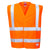Bizflame Hi-Vis Antistatik FR Weste - Orange (ORR)