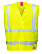 Bizflame Hi-Vis Antistatik FR Weste - Gelb (YER)
