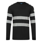PW3 Modaflame Knit FR T-Shirt langarm - Schwarz (BKR)