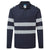 PW3 Modaflame Knit FR Poloshirt Langarm - Marine (NVR)