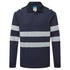 PW3 Modaflame Knit FR Poloshirt Langarm - Marine (NVR)