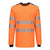 PW3 Modaflame Knit HVO FR T-Shirt Langarm - Orange/Marine (ONR)
