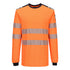 PW3 Modaflame Knit HVO FR T-Shirt Langarm - Orange/Marine (ONR)