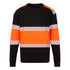 PW3 Modaflame Knit HVO FR Sweatshirt Klasse 1 - Orange/Schwarz (OBR)