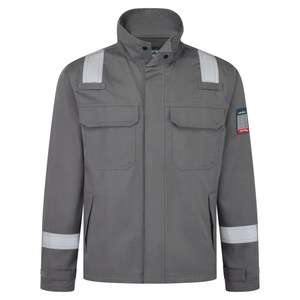 Bizflame Work+ FR Jacke - Grau (GRR)
