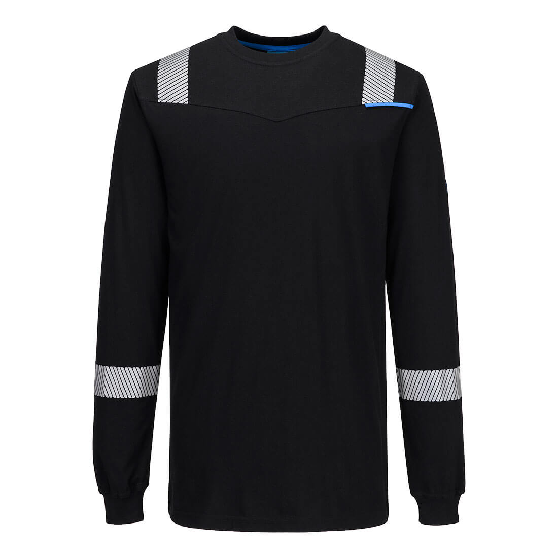 WX3 Modaflame Knit T-Shirt L/S - Schwarz (BKR)