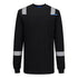 WX3 Modaflame Knit T-Shirt L/S - Schwarz (BKR)