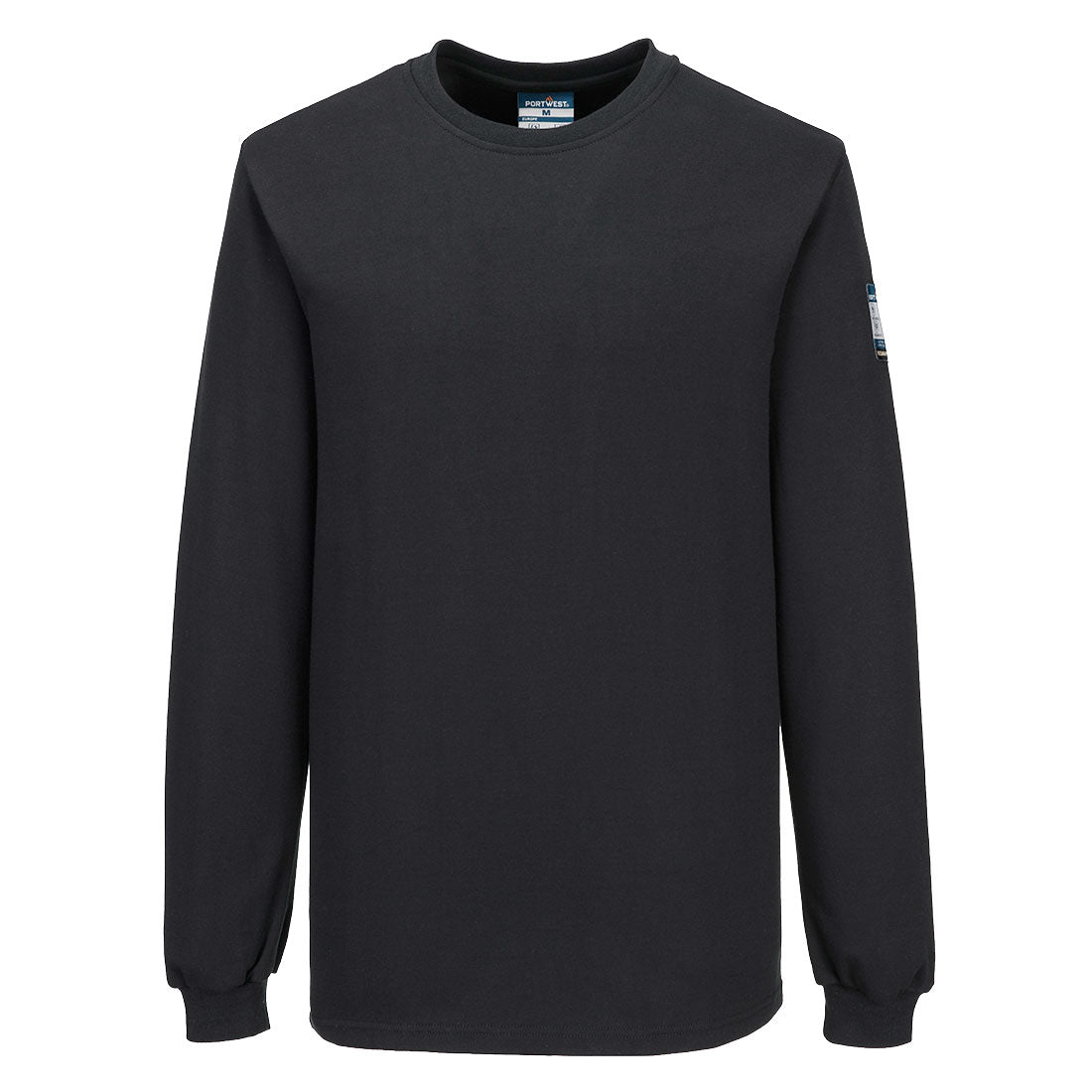Modaflame Knit FR T-Shirt  L/S - Schwarz (BKR)