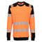 PW3 Modaflame FR Sweatshirt - Orange/Schwarz (OBR)