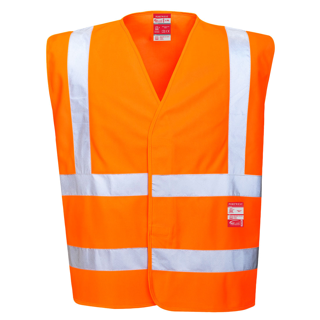 Bizflame Hi-Vis FR Weste - Orange (ORR)