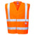 Bizflame Hi-Vis FR Weste - Orange (ORR)