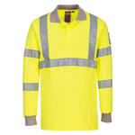 Modaflame Knit Hi-Vis FR Poloshirt Langarm - Gelb (YER)