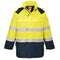 Bizflame Rain+ Hi-Vis Multinorm Kontrast FR Jacke - Gelb/Marine (YNR)