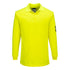 Modaflame Knit FR Poloshirt Langarm - Gelb (YER)
