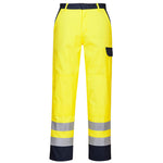 Bizflame Work Hi-Vis Kontrast Bundhose - Gelb (YER)