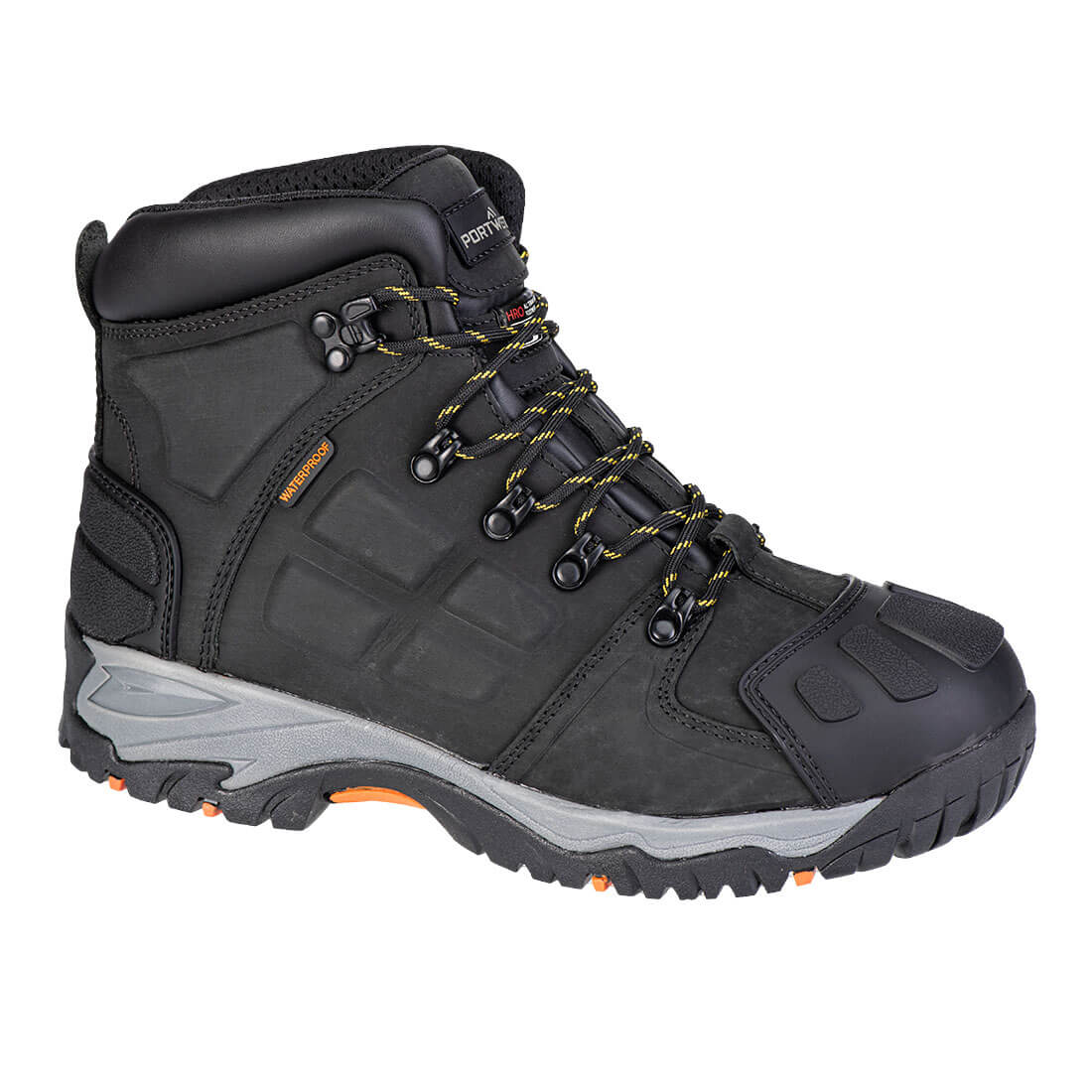 Steelite Monsal Sicherheitsstiefel S3 WR CI HRO SRC - Schwarz (BKR)