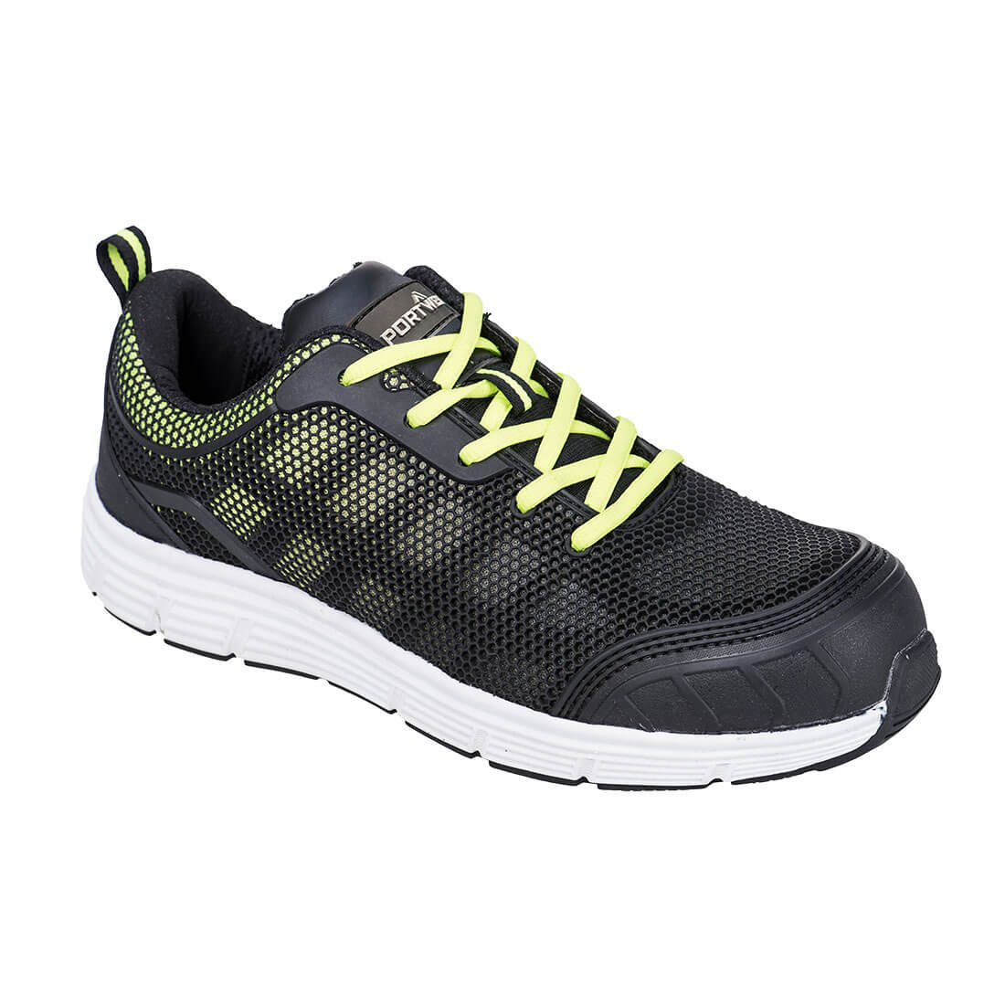 Steelite Tove Trainer S1P - Schwarz/Gruen (BGN)