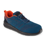Steel Textile Trainer S1P FO SR - Blau/Orange (BLO)