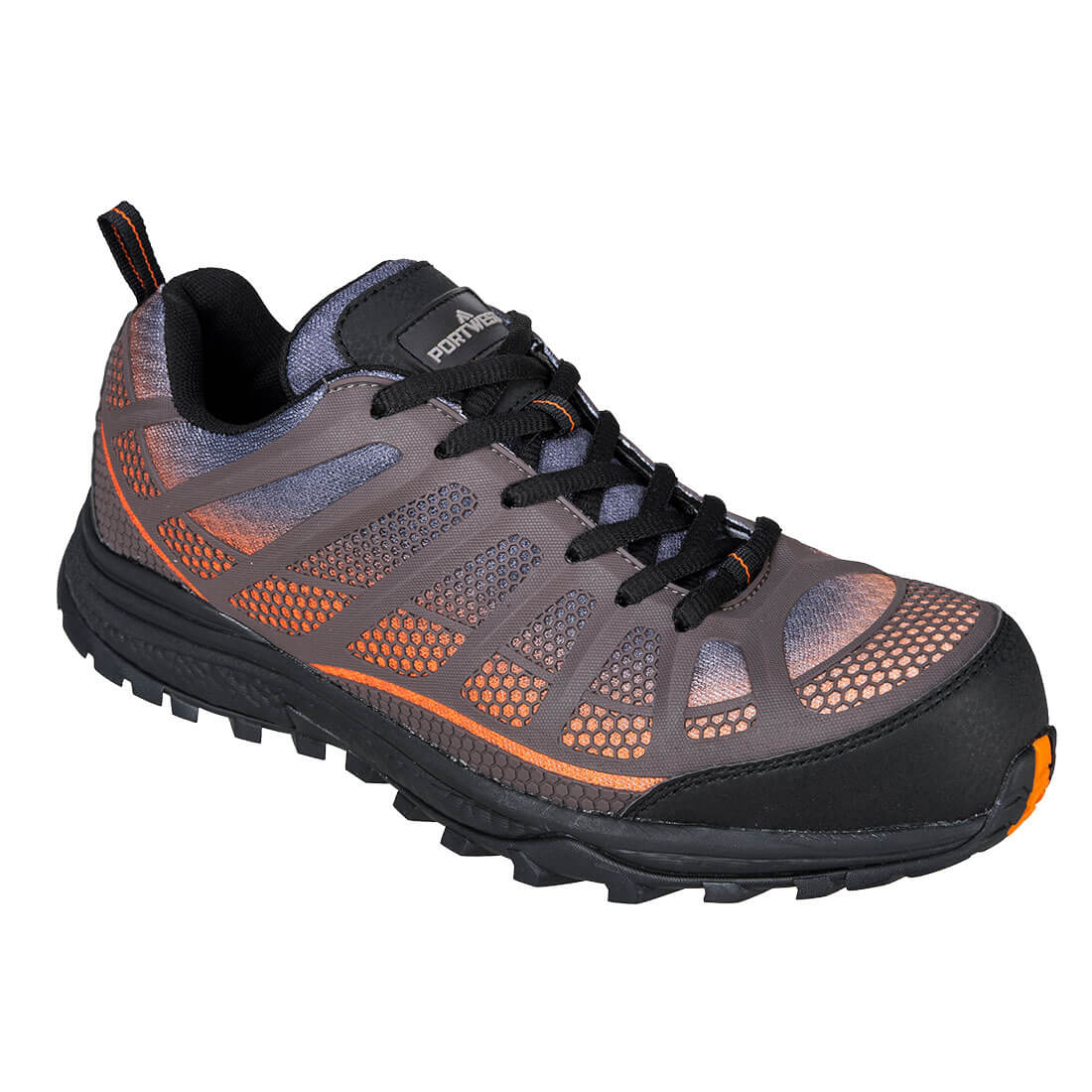 Portwest Compositelite Low Cut Spey Trainer S1P - Orange/Schwarz (OBR)