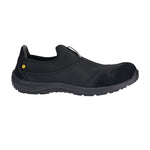 Stahl Textil Slipper S1P SR FO ESD - Schwarz (BKR)