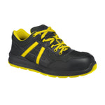 Portwest Compositelite Mersey Trainer S1P - Schwarz/Gelb (BKY)