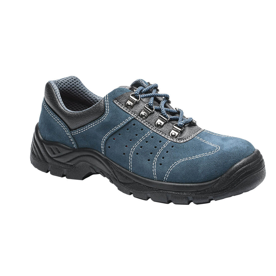 Steelite perforierter Trainer S1P - Blau (BLU)