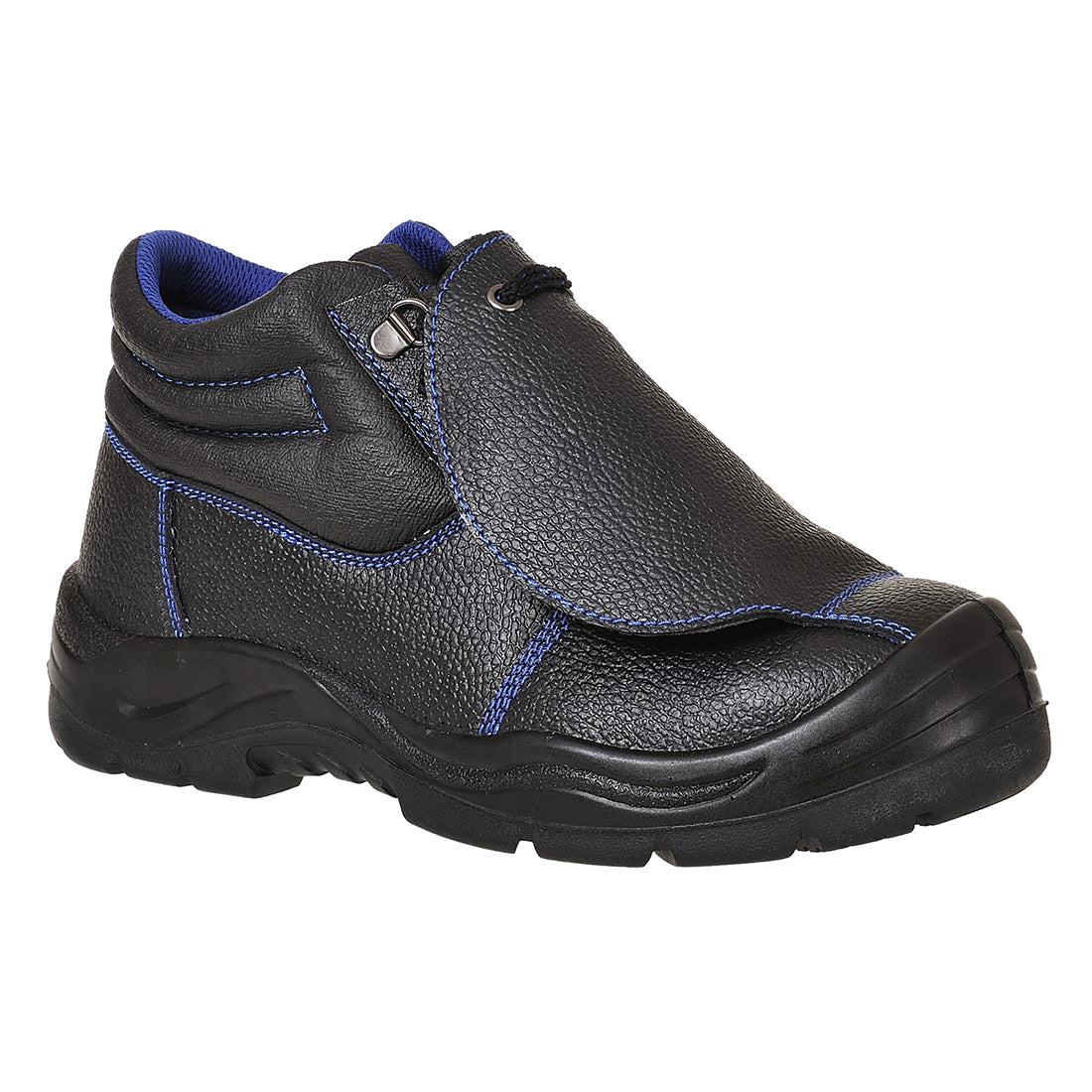 Stahl Lederstiefel mit Mittelfußknochenschutz S3 SR FO M HRO - Schwarz (BKR)