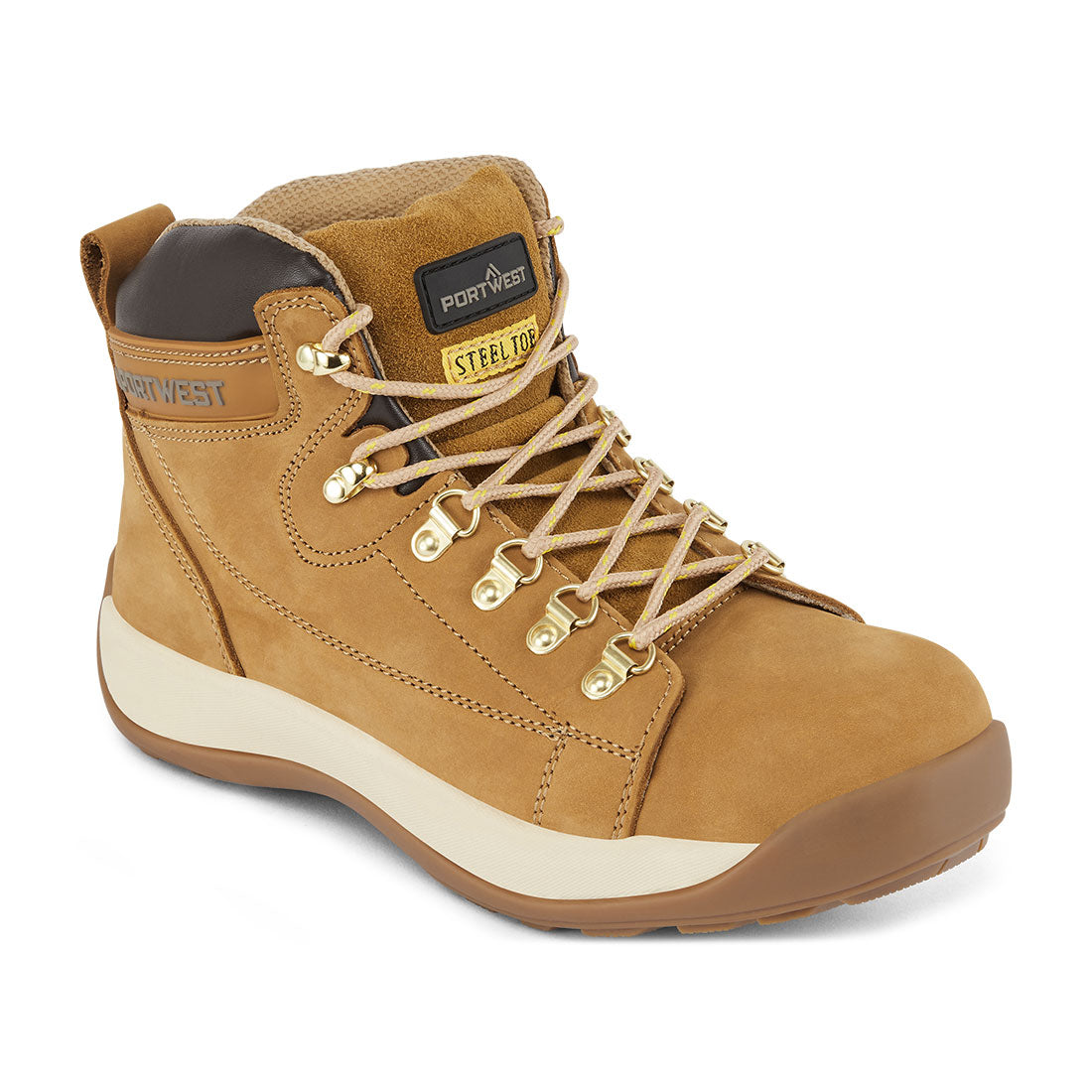 Steelite halbhoher Stiefel SB HRO - Honig (HOR)