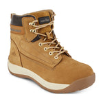 Stahl Nubukleder mittelhoher Stiefel S3 HRO - Honig (HOR)