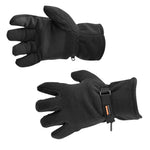 Fleece-Handschuh mit Insulatex-Futter - Schwarz (BKR)