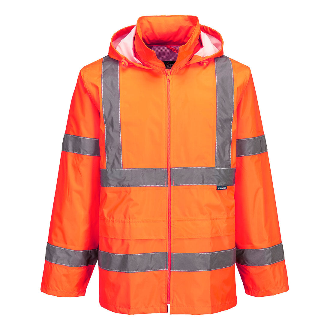 Hi-Vis Regenjacke - Orange (ORR)