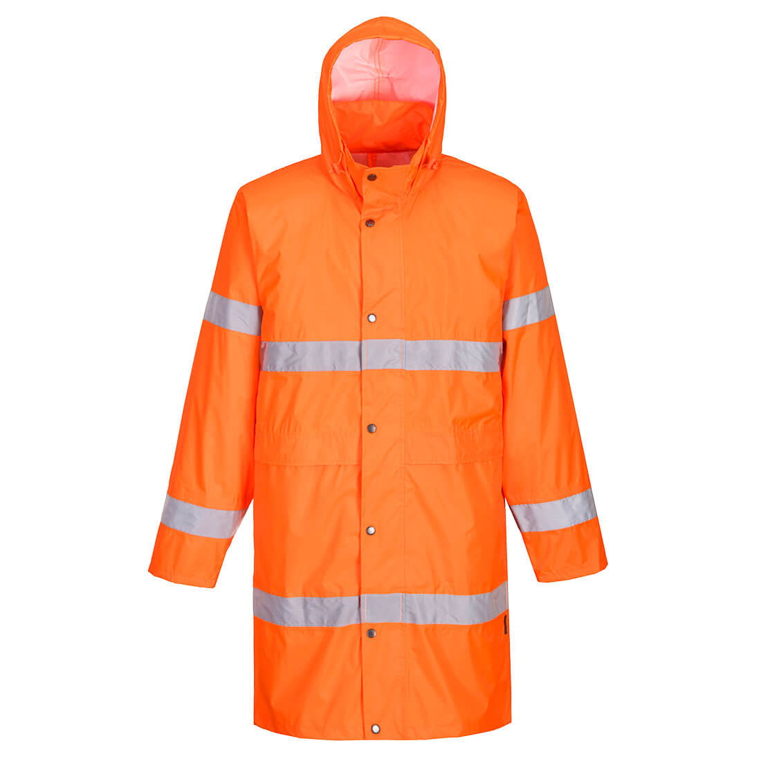 Hi-Vis Regenmantel 100cm - Orange (ORR)