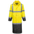 Hi-Vis Contrast Raincoat 122cm - Gelb/Schwarz (YBR)