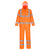 Hi-Vis Regenanzug leicht verstaubar - Orange (ORR)