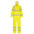 Hi-Vis Regenanzug leicht verstaubar - Gelb (YER)