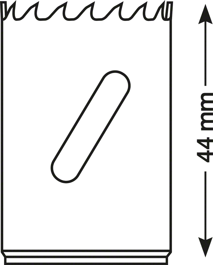 Bosch Lochsäge HSS-Bimetall für Standardadapter