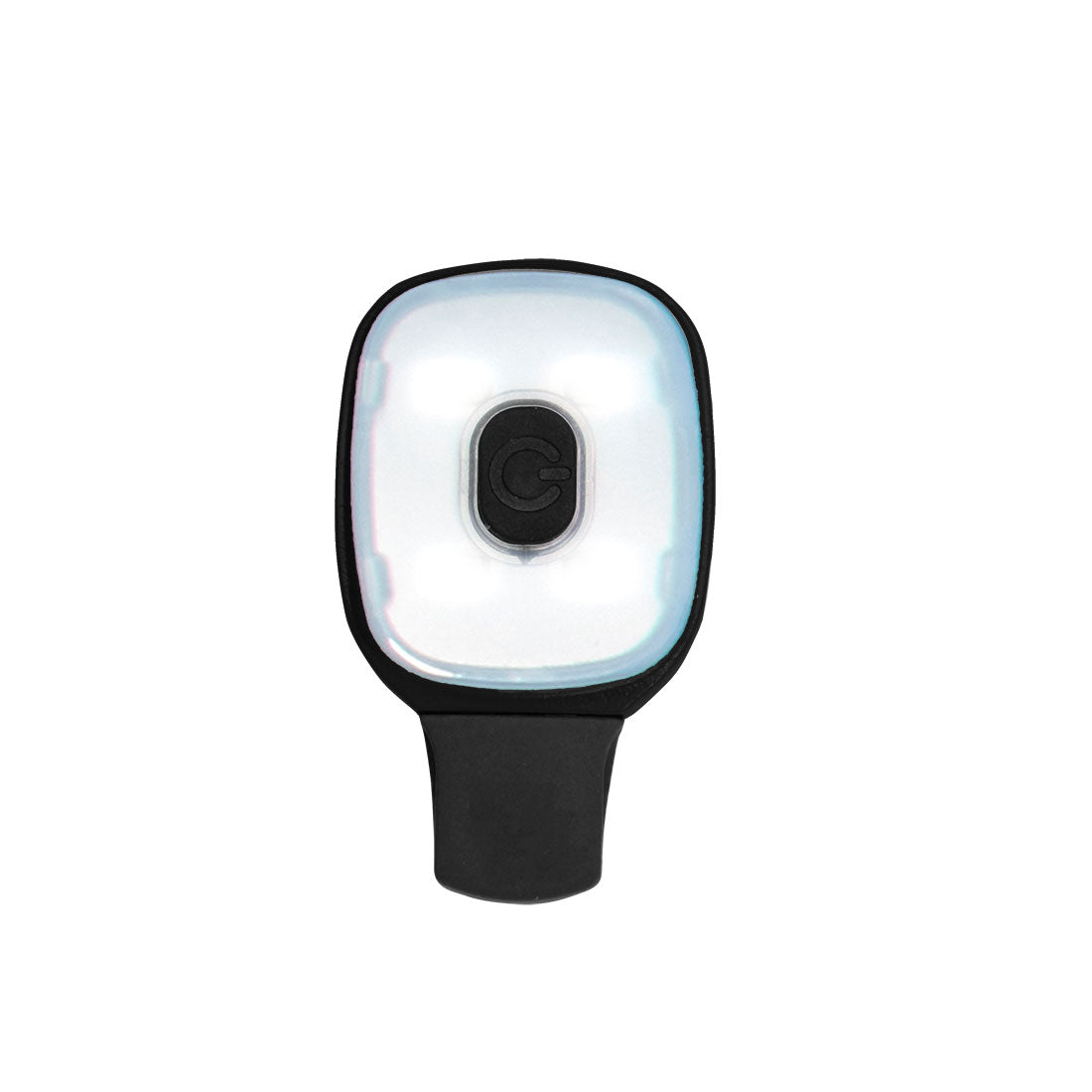 USB wiederaufladbarer Lichtclip - Schwarz (BKR)