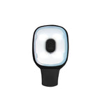 USB wiederaufladbarer Lichtclip - Schwarz (BKR)