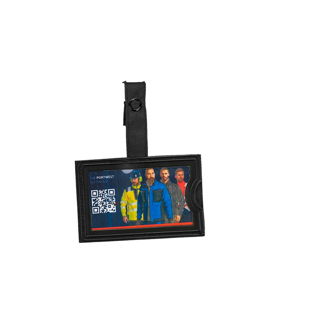 ID Halter (TPU) - Schwarz (BKR)